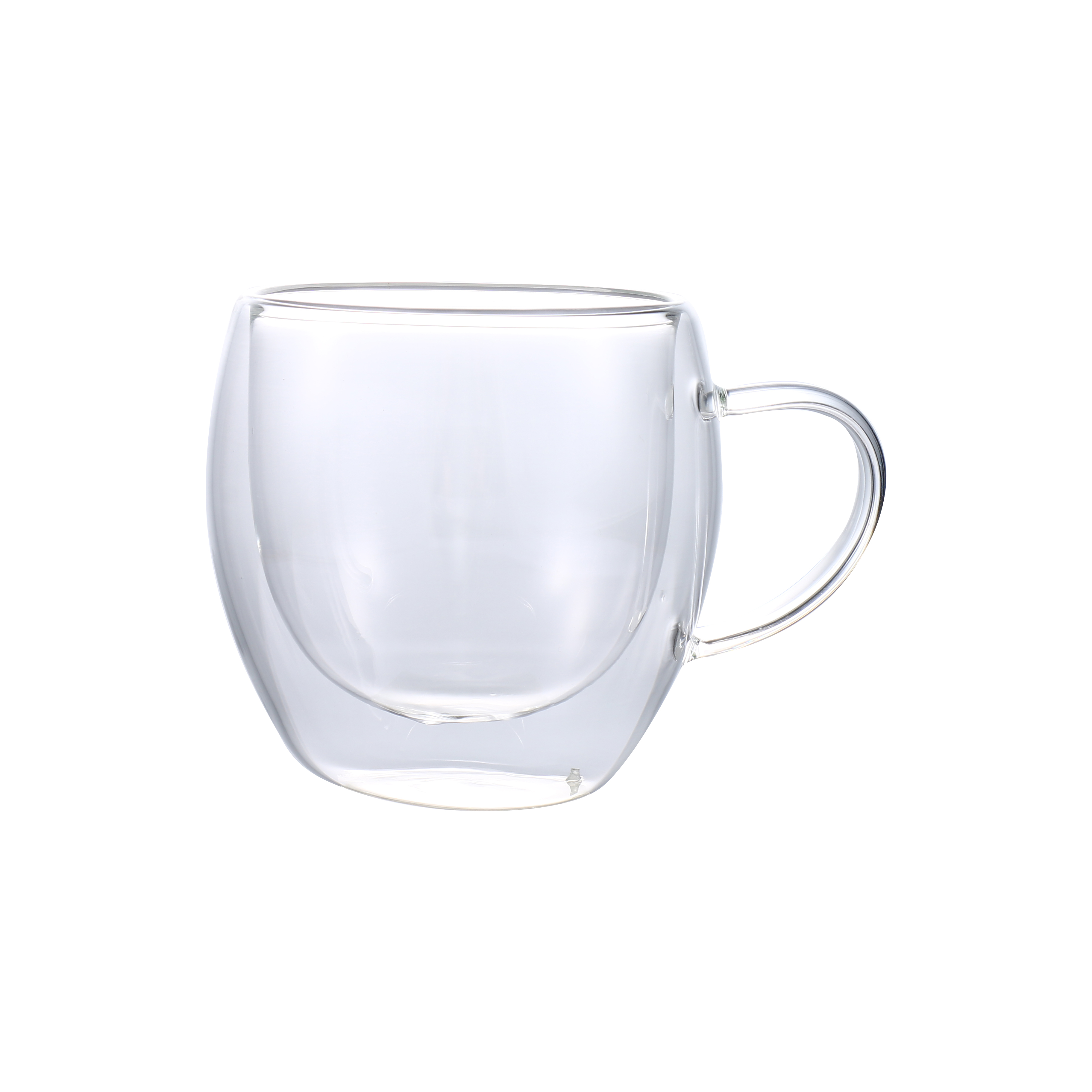 Taza  De Vidrio Doble Pared 80Ml