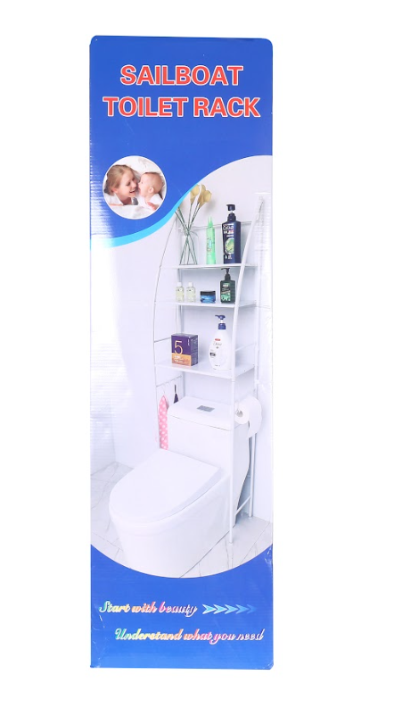 Estante Organizador Almacenamiento Baño/ Lavadero 3 Niveles