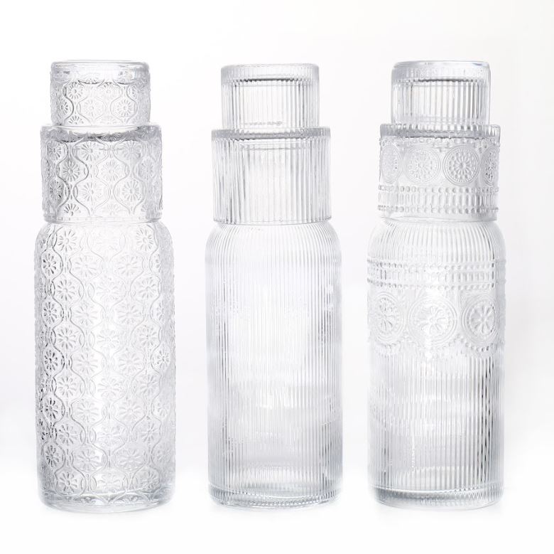 Set Botella + Vaso Vidrio 50302 411