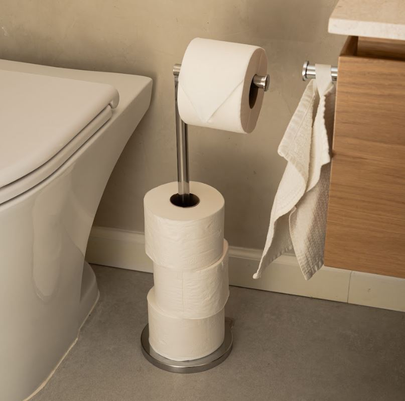Portarrollo De Pie P/Baño 50496 383