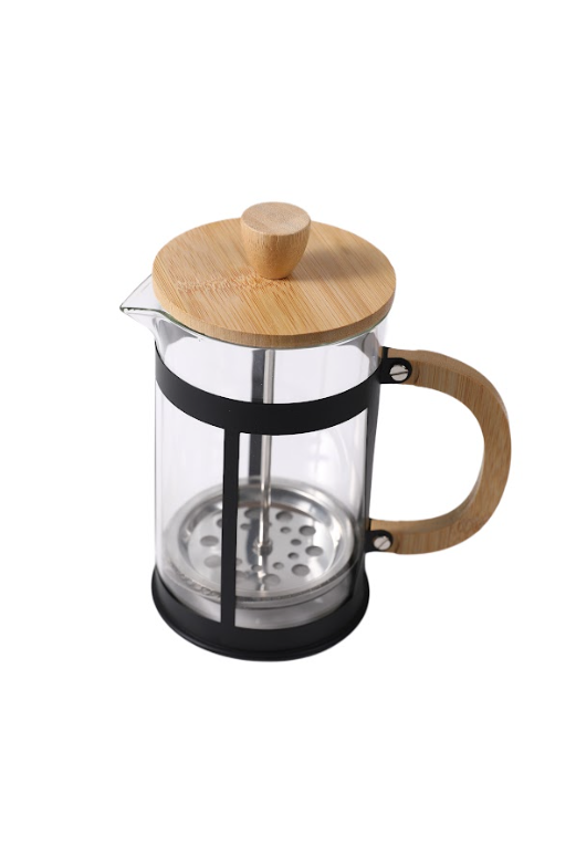 Cafetera C/ émbolo 1000Ml  Con Tapa Bambú 50042 398