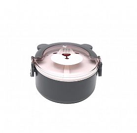 Lunchera Vianda C/ Divisiones Plástica + Cubierto