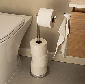 Portarrollo De Pie P/Baño 50496 383