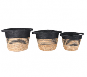 Set De 3 Canastos Decorativos  53393