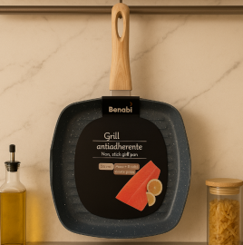 Bifera Antiadherente 26 Cm - Negro (coc)